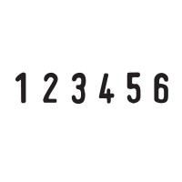 Trodat Professional cijferbandstempel 5546 Trodat Professional cijferbandstempel 5546